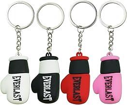 4 Pieces Mixed Miniature Glove Keyrings, Men and Women Pendant Fancy Boxing Glove, Mini Boxing Glove, Boxing Gloves Pendant, Hanging Ornaments for Home Decoration