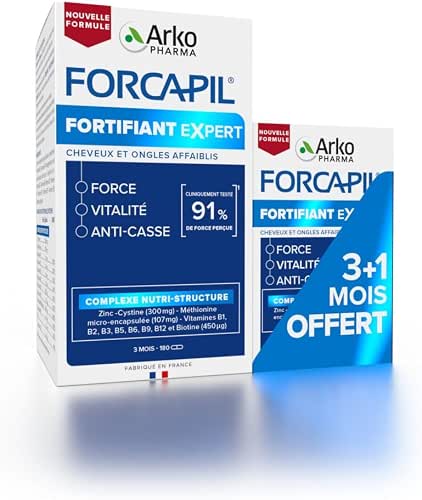 Arkopharma - Forcapil Fortifiant - Cheveux et Ongles - Complément