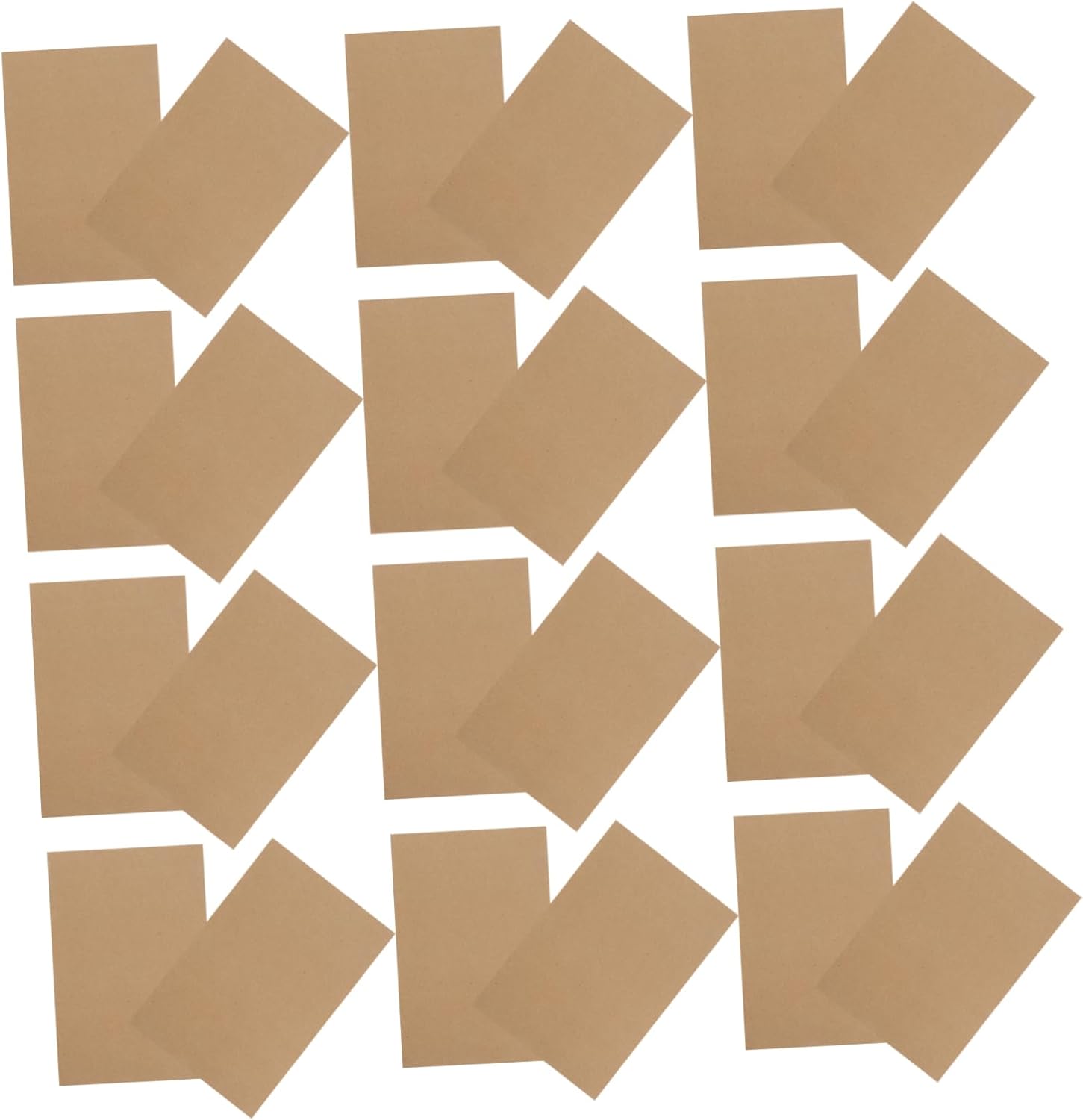 50-Pack Corrugated Cardboard Dividers for Moving Boxes Three-Layer Packing Insert Sheets for Organizing Cardboard Box Contents and Dish Protection