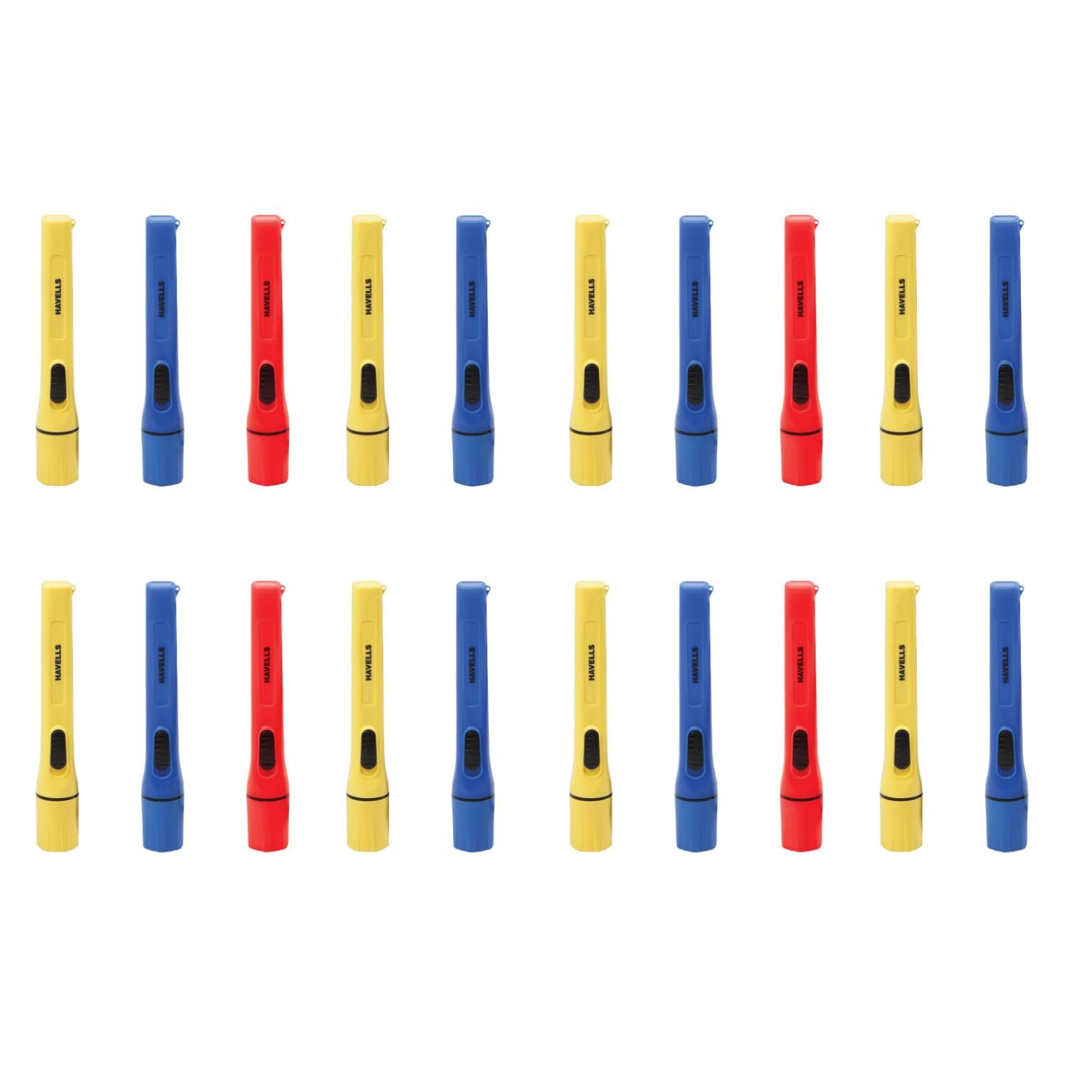 HAVELLS SPARKLINE NEO 0.5W Dry Cell Torch - Pack of 20