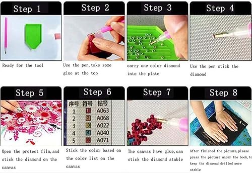 Miniatura 6 de Kits de pintura de diamantes para adultos, niños viejos, Bulldog inglés, bricolaje, pintura de diamantes 5D, manualidades para decoración de pared