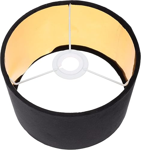 Miniatura 8 de OSALADI Reemplazo de pantalla de tambor mediano 1 paquete de pantalla de terciopelo para lámpara de pie de mesa repuesto de pantalla con clip con