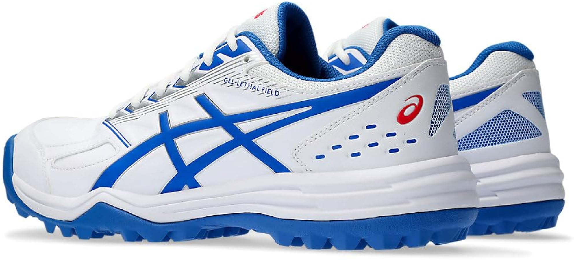 Amazon.com | ASICS Men's Gel-Lethal Field Cricket Shoes, White
