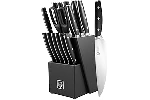 Professional Master Chef Knives, 15 Pieces, Triple Riveted