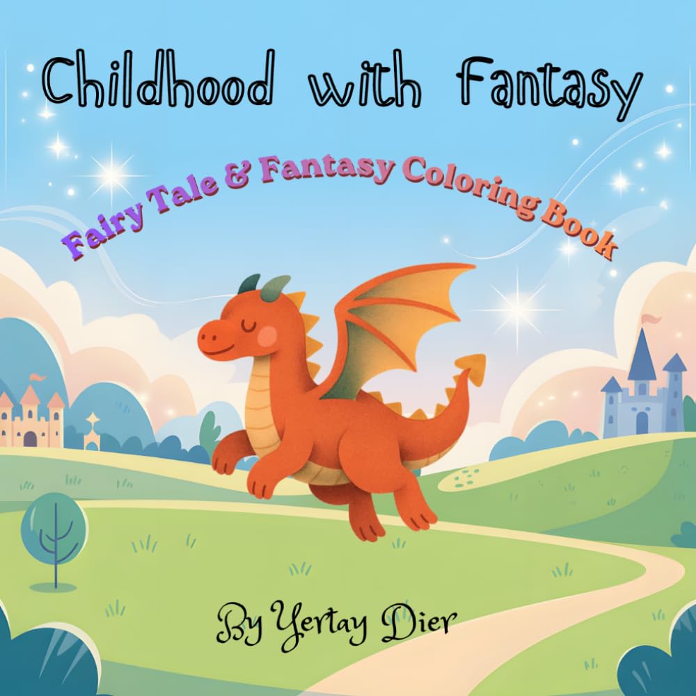Childhood with Fantasy: Fairy Tale & Fantasy Coloring Book