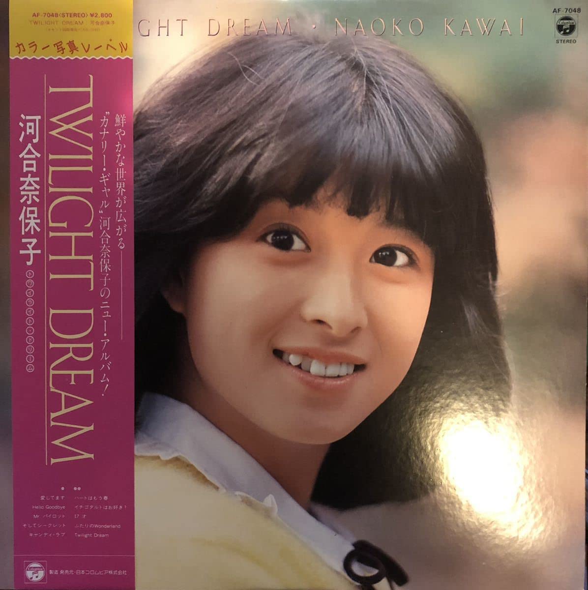 Amazon.co.jp: 帯付 美盤 河合奈保子 - Twilight Dream AF-7048