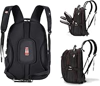 Vista 8 de 18.4 Inches Laptop Backpack Fits up to 18 Inch Gaming Laptops for Dell, Asus, Msi,Hp (Black)