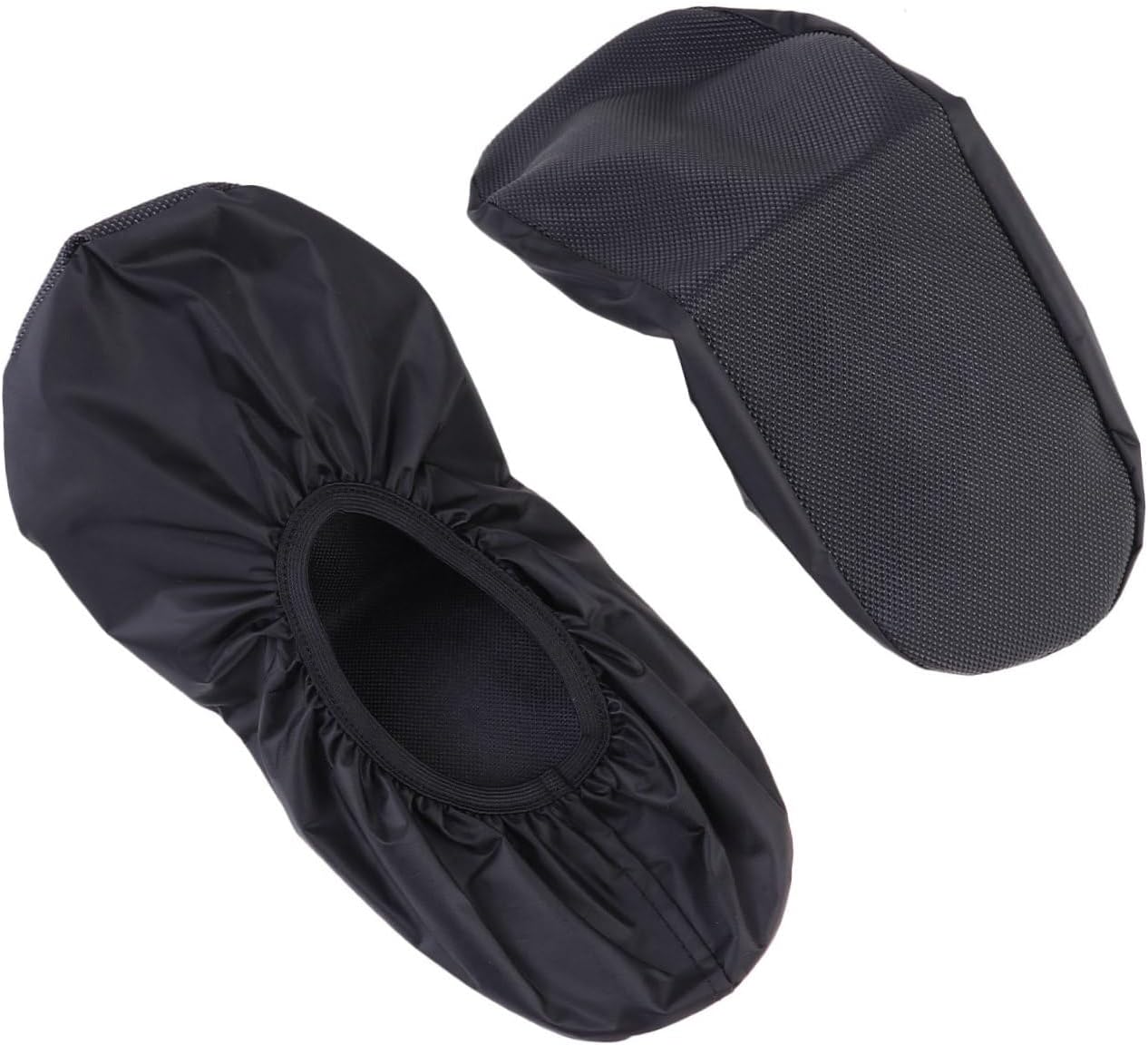 Black PVC Bowling Shoe Covers, Water-Resistant 1 Pair | Indoor Use, Fits Bowling Shoes, Easy to Wear, Stores inside Bag, for Bowling Enthusiasts