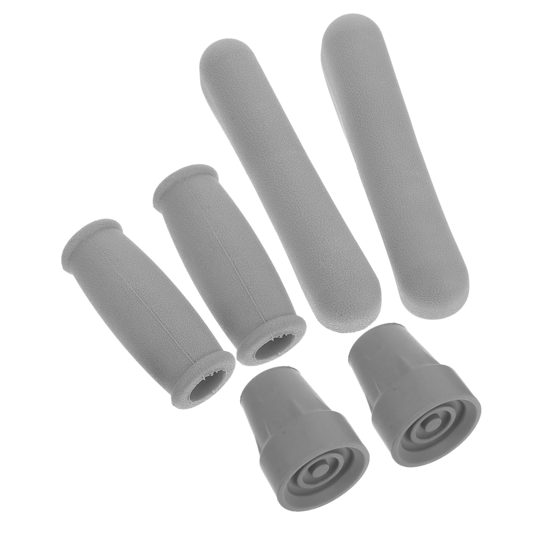 SEWOART Crutch Pads for Elderly 6pcs Set Underarm Padding Elbow Pads Non-Slip Cane Tips for Comfort Safety