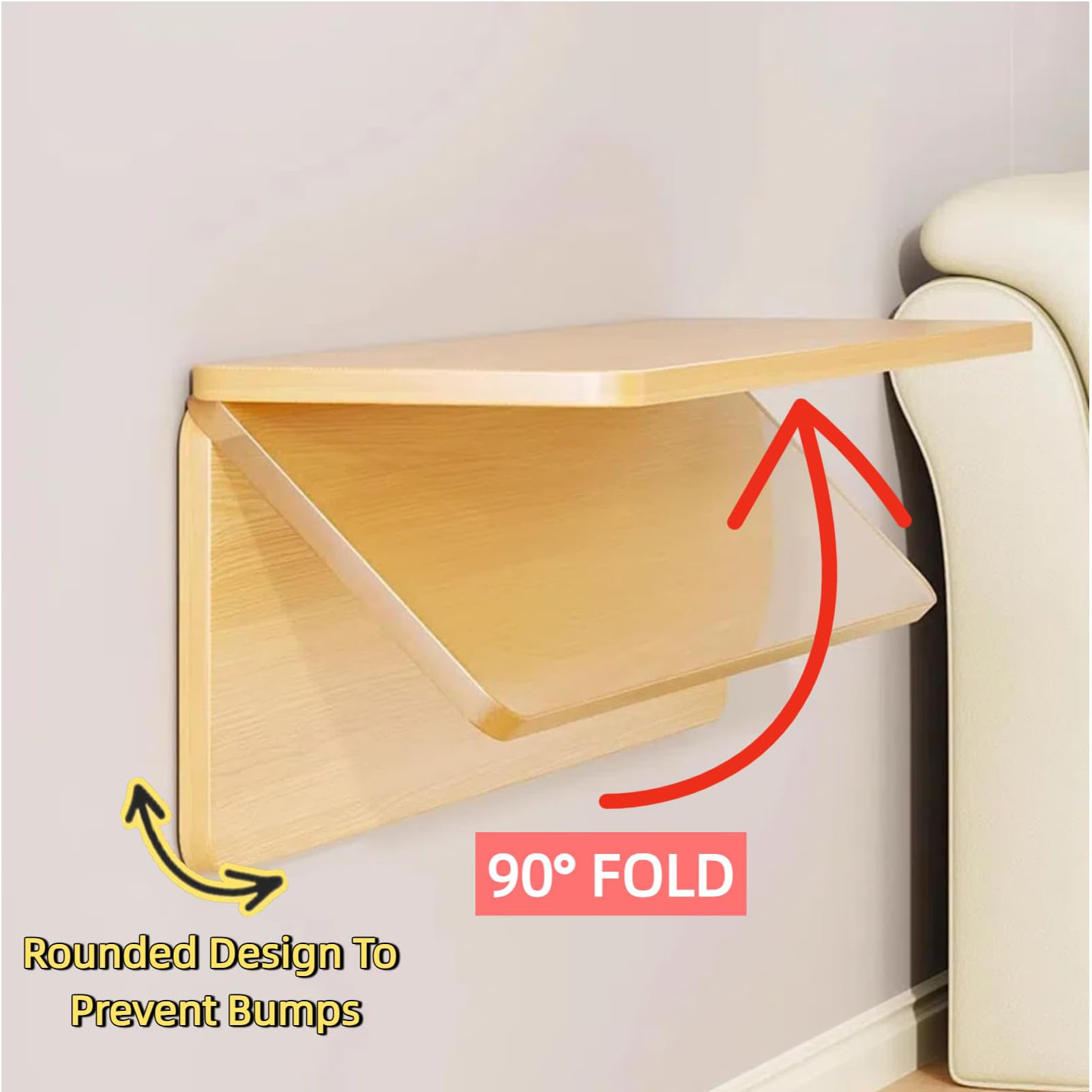 Tavolo pieghevole da parete resistente, banco da lavoro pieghevole per garage, ufficio e casa, salvaspazio, opzioni di 40 cm e 60 cm, versatile tavolo da lavoro pieghevole
