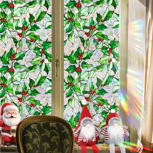 Vinilo Decorativo para Ventanas con Diseño Navideño miniatura 3
