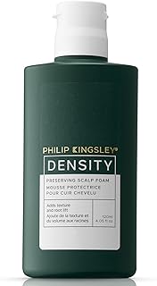 Philip Kingsley Density Preserving Scalp Foam Treatment Volumizing for Thinning Hair and Hair Loss, Fine, Flat, Thin Hair Volumizer Product, Lifting, Helps Add Texture and Lift Roots, 4.05 oz