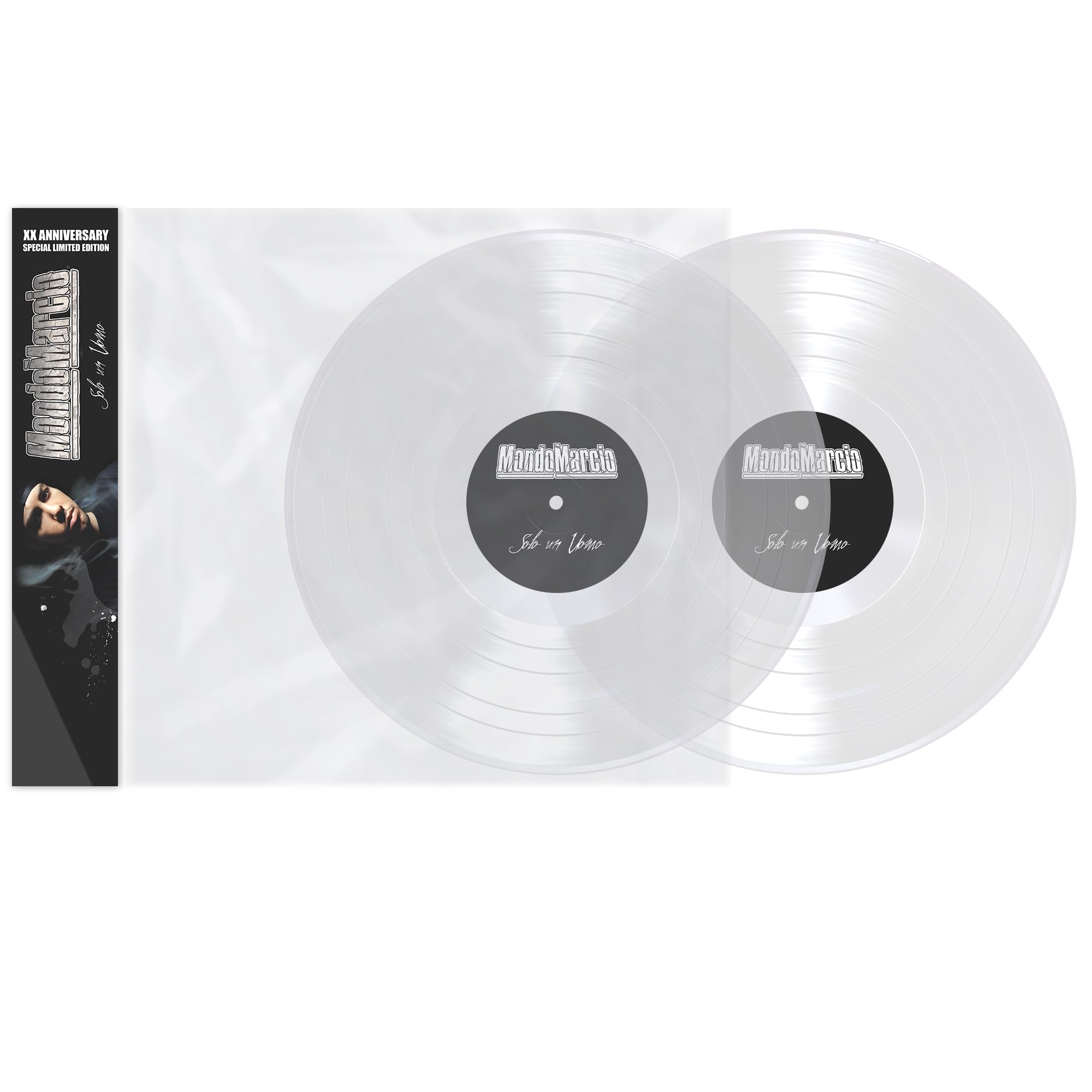 SOLO UN UOMO XX ANNIVERSARY (2 LP Colorato Crystal)