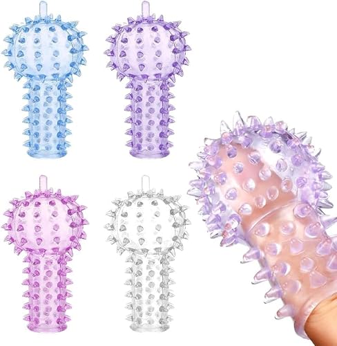 Soft Silicone Finger Cover with Wolf Tooth Design for Couples