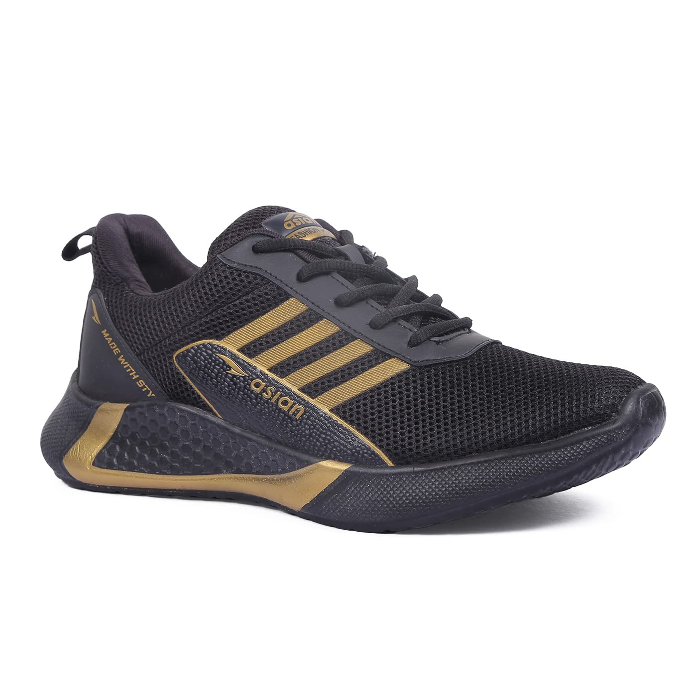 ASIAN Men's Bouncer-01 Casual Sneaker | Sports,Walking & Gym,Training,Running Shoes for Men's & Boy's Red 4