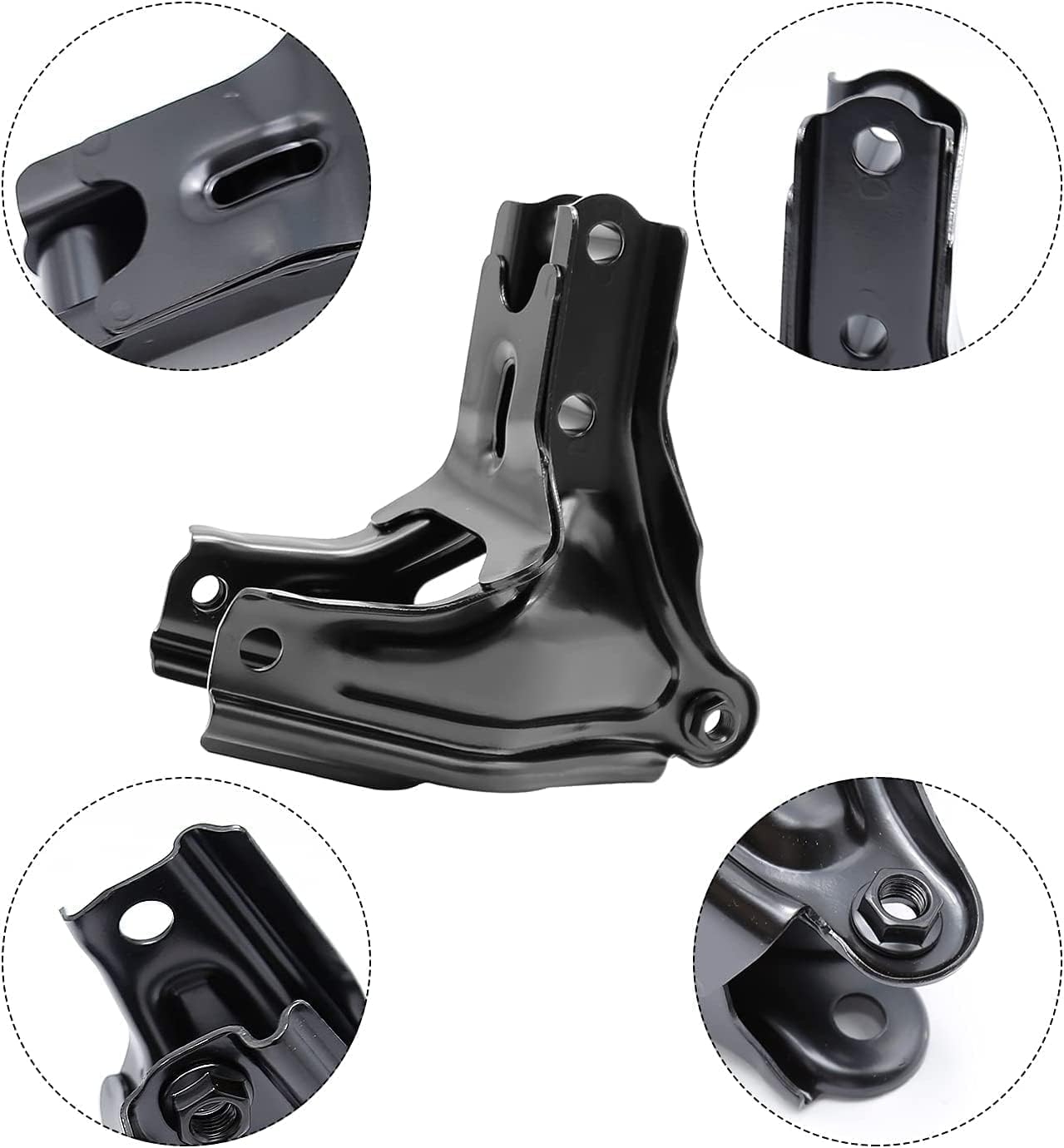 Rear Engine Mount T Bracket Compatible with Honda Civic Si 1999-2000 Replace 50827-S04-N10