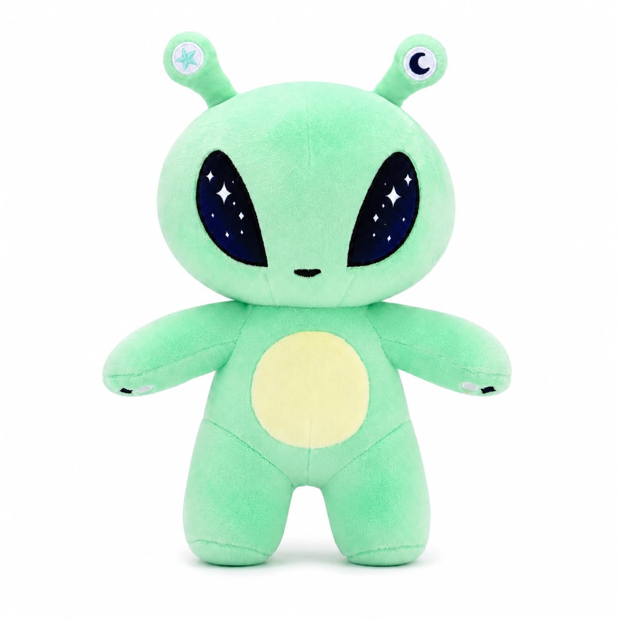 Alien Plush Toy Figure, Soft Stuffed Space Doll for Kids(Light Green)