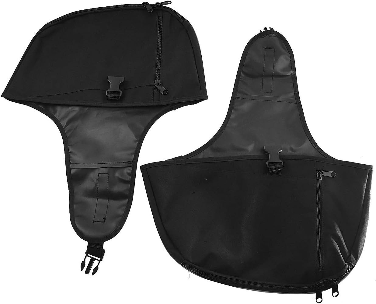 YHMTIVTU Motorcycle Engine Guard Cover soft lowers Chaps Fit for Harley Touring Street Glide