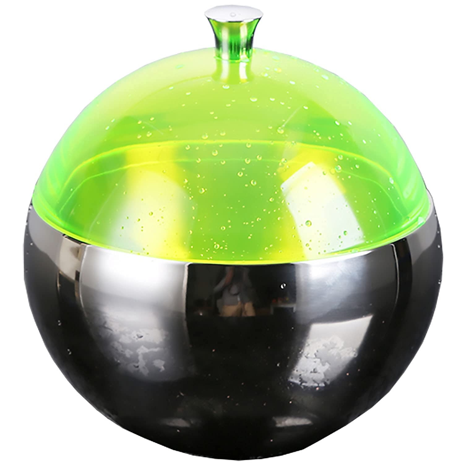 Cubitera térmica con Pinzas y Tapa, Cubo de Hielo en Forma de Bola para Bar, Cubos de Hielo para Acampar