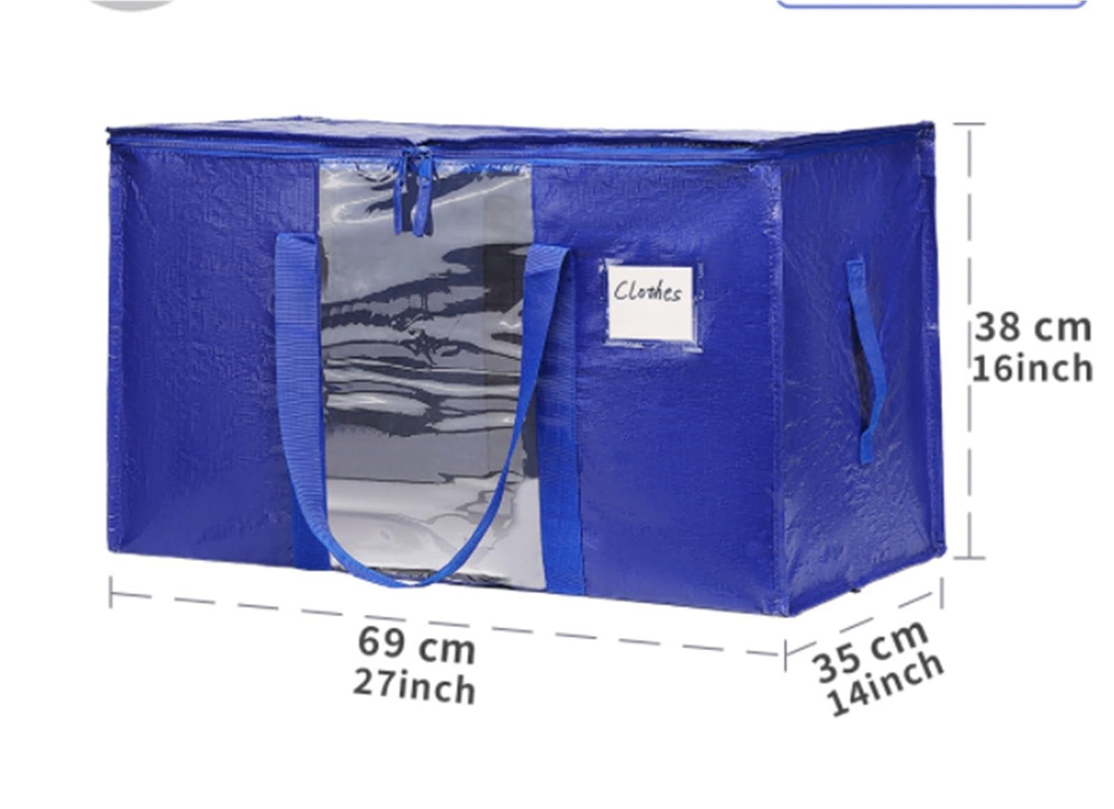Bolsas Almacenaje Ropa Bolsa De Almacenamiento con Asas Dobles, Suministros For Mudanzas De Ropa, Bolsa De Asas De Almacenamiento Organizador Armario para Edredones(Stripe)