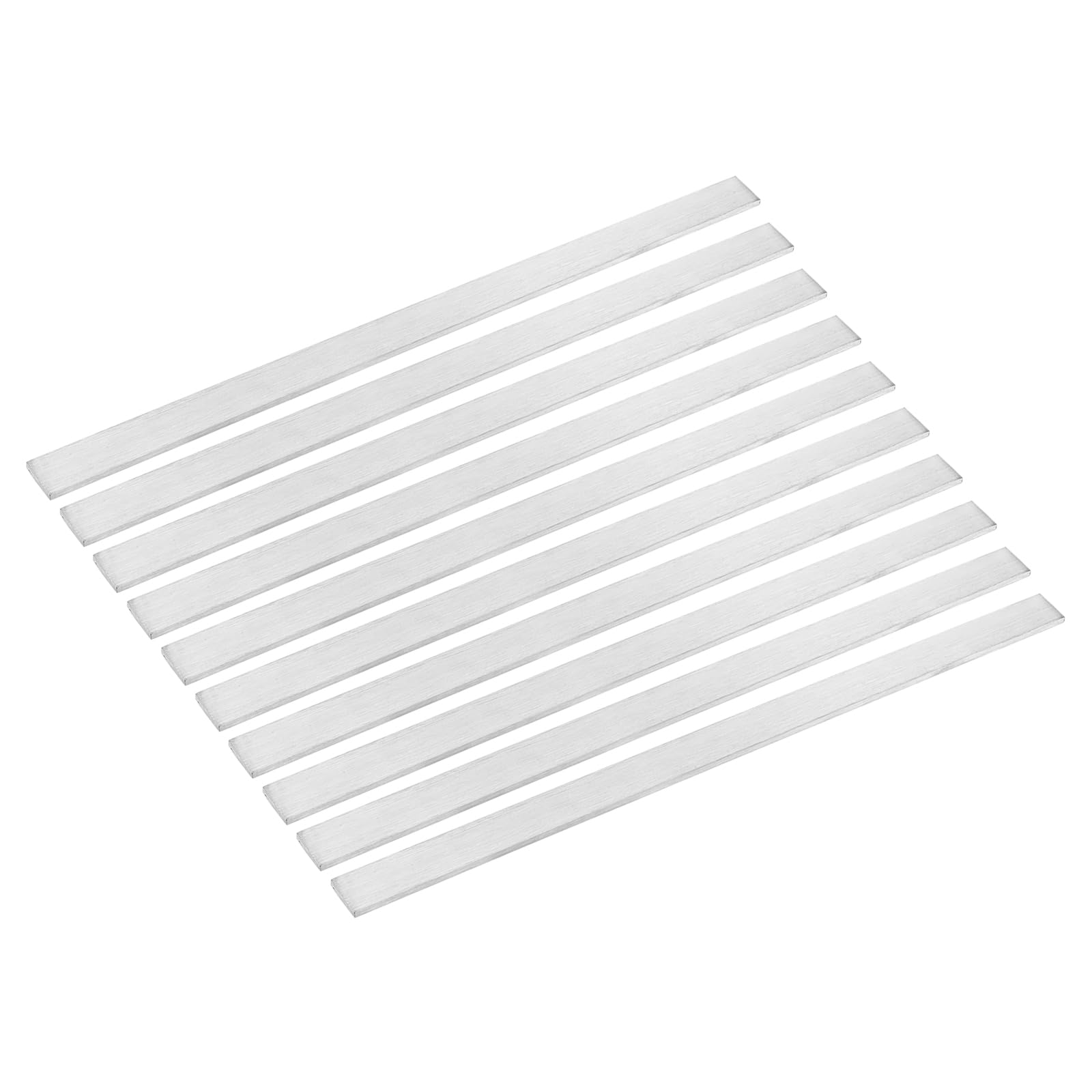 QUARKZMAN Barre Plate En Acier Inoxydable 316L Longueur 300mm