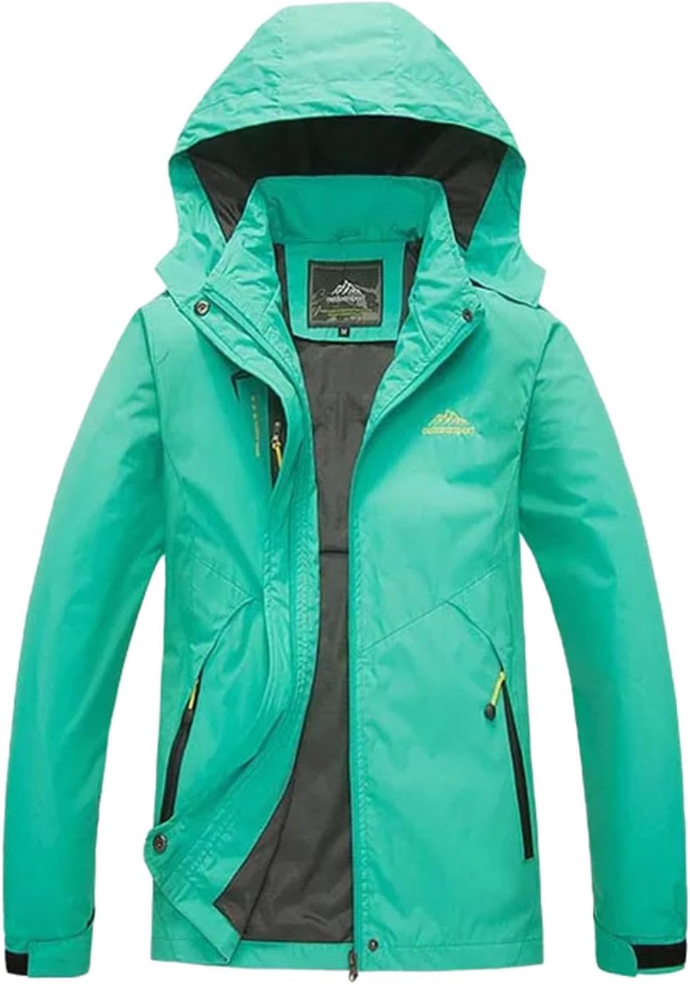 Womens Waterproof Hiking Jacket Windproof Windbreaker Camping Hunting Running Trekking Fishing Coat