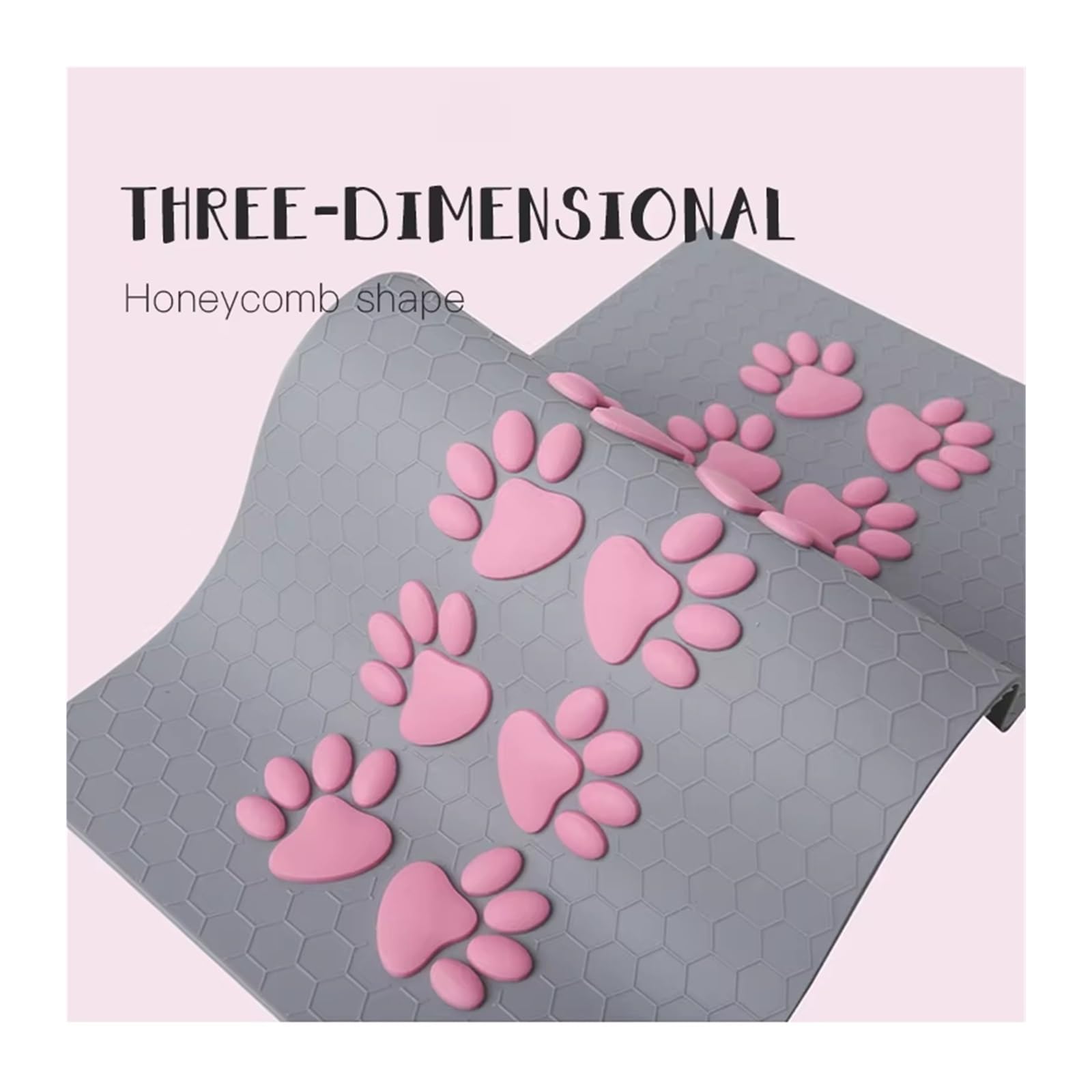 Funda para Volante Funda Universal para Volante De Coche De 38 Cm con Diseño De Garras De Gato, De Piel, Color Rosa Protector Volante(O Gray)