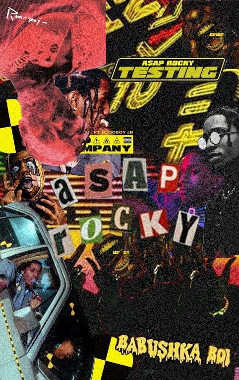 ASAP Rocky Poster – 12x18 Inch Rap Music Wall Art | Unframed Poster for Bedroom, Living Room & Studio Decor12