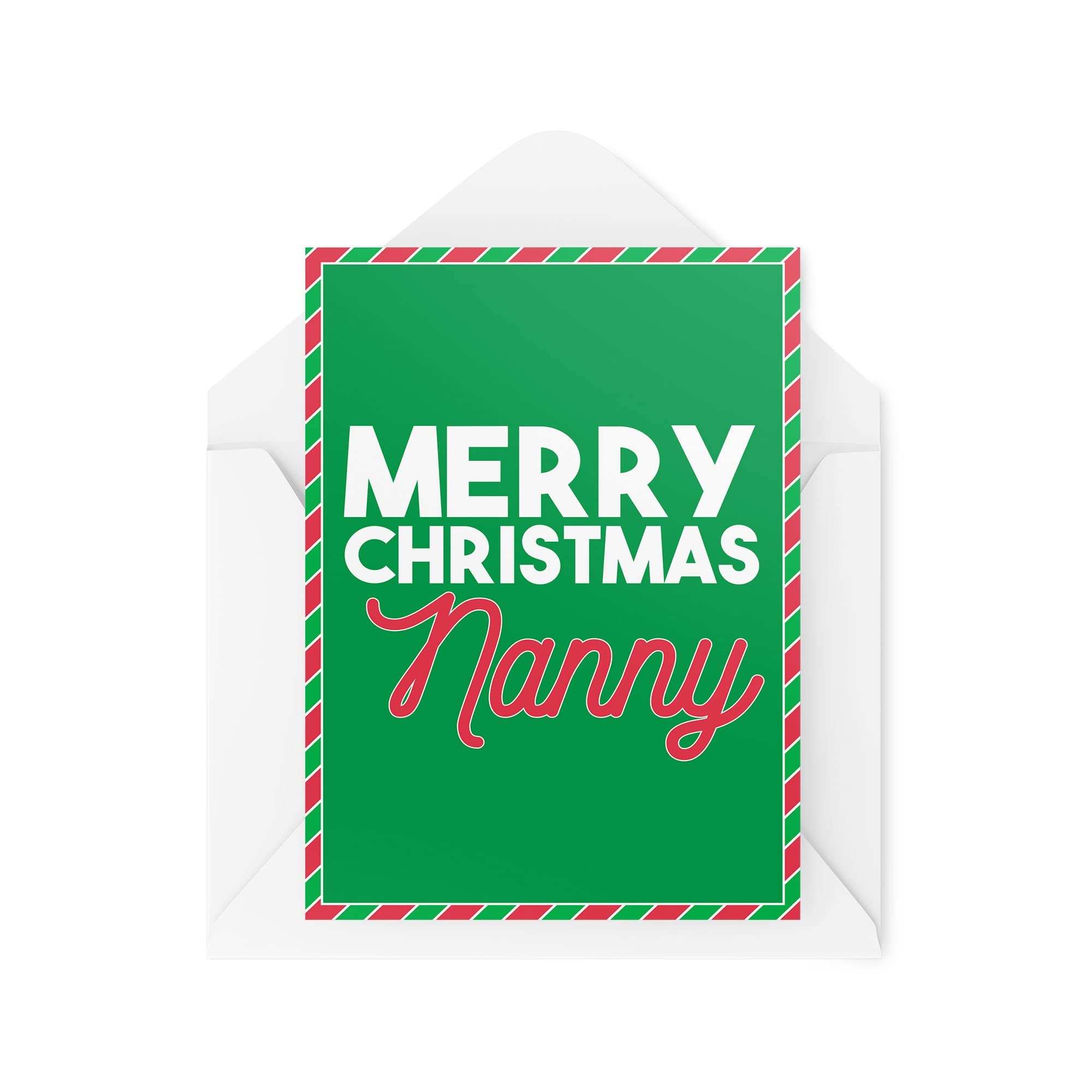 Grandparent Christmas Card - Merry Christmas Nanny - Nana Card - Grandma Cards - Nana Christmas Cards - Grandparent Cards - CBH1455