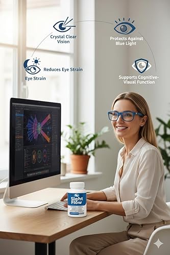 Miniatura 3 de Vision Flow Eye Capsules Advanced Formula - Official Sight Premium Support Supplement All Natural Ingredients Vitamins for Eye Health and Wellness