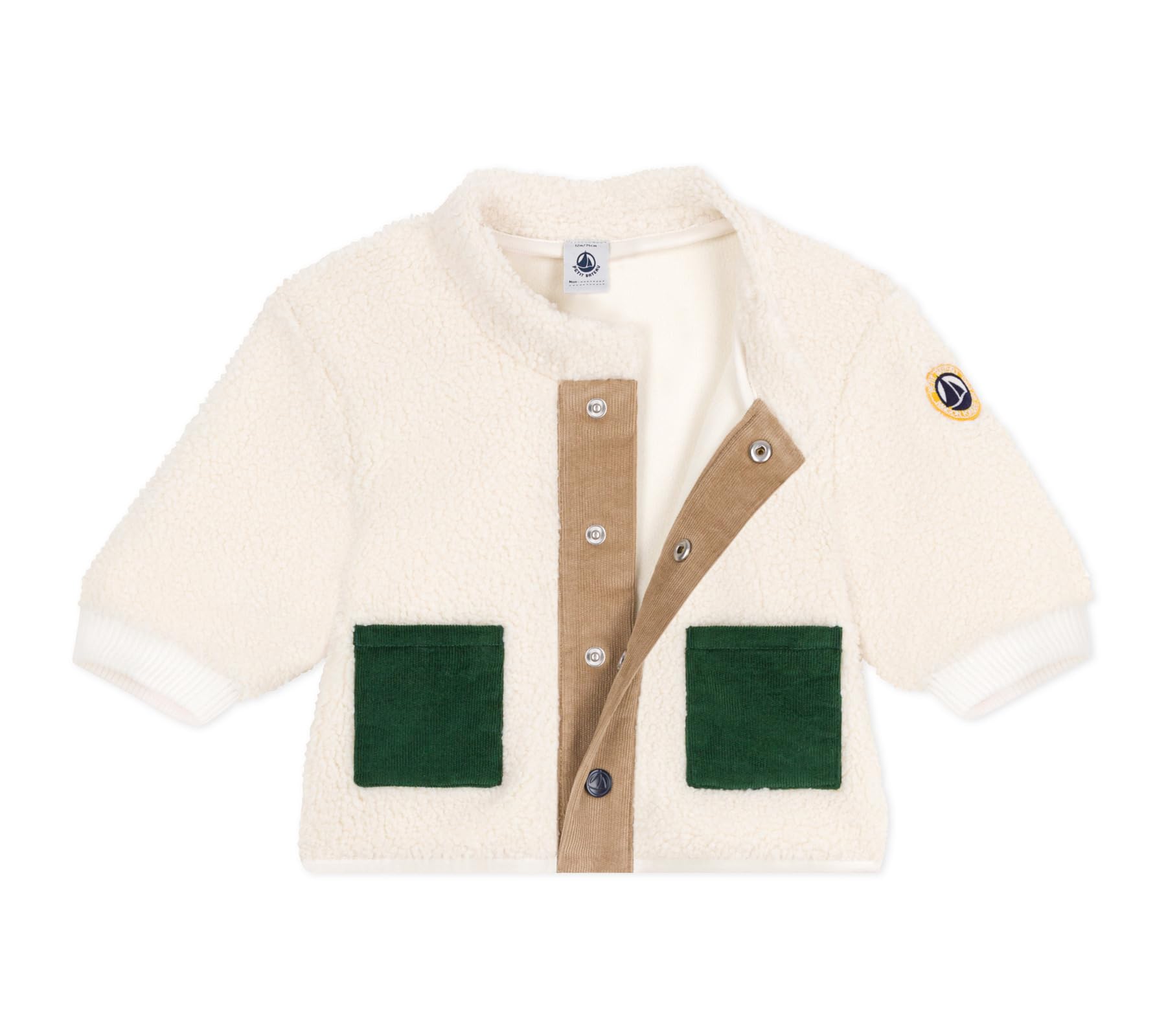 Petit Bateau Manteau Bébé en Sherpa A0dug01 Vêtements JOUR Bébé garçon (lot de 1)