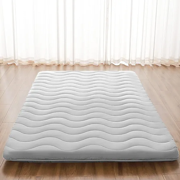 Japanese Floor Mattress, 100% High Density Comfortable Foam, 3.5" Thicken Foldable Mattress Tatami Mat Sleeping Pad, Ideal for Comfort and Support, Kids Floor Lounger Pillow Bed Sofa (Full）