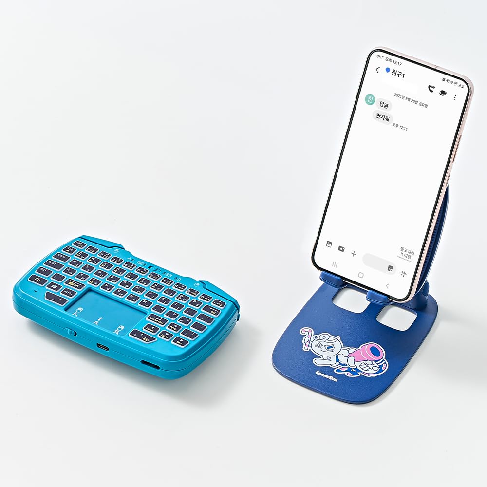 FUNDIAN X1 CookieRun - Controlador de juego Bluetooth con teclado y mouse, edición limitada, mando a distancia inalámbrico compatible con smartphone, laptop, tablet, PC, iPhone, iPad, Nvidia Shield TV