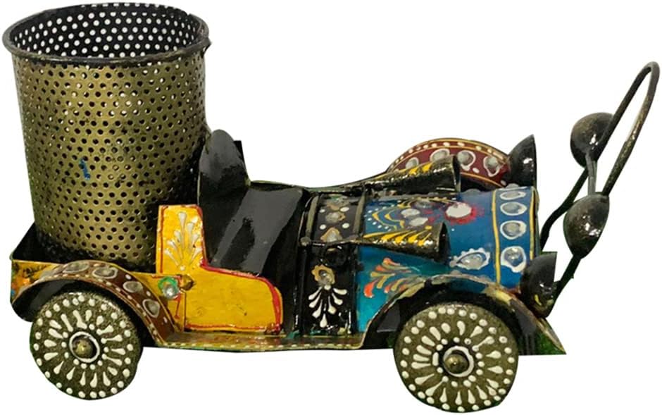 Craferia export Ethnic Army Print Engine Styled Pen Stand/Multipurpose Stand/Gift Item/Home Decor