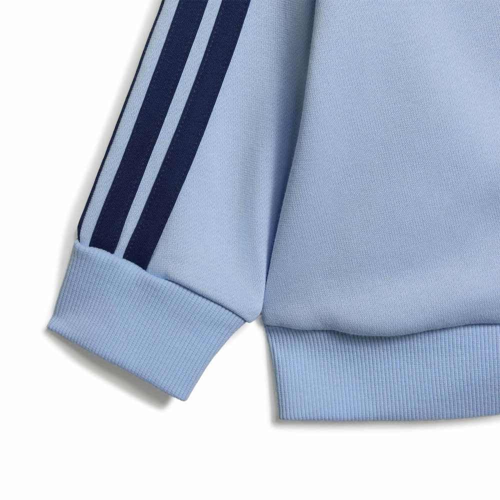 adidas Unisex bebé Essentials Jogger Track_Suit, glow blue/dark blue, 2-3 Years