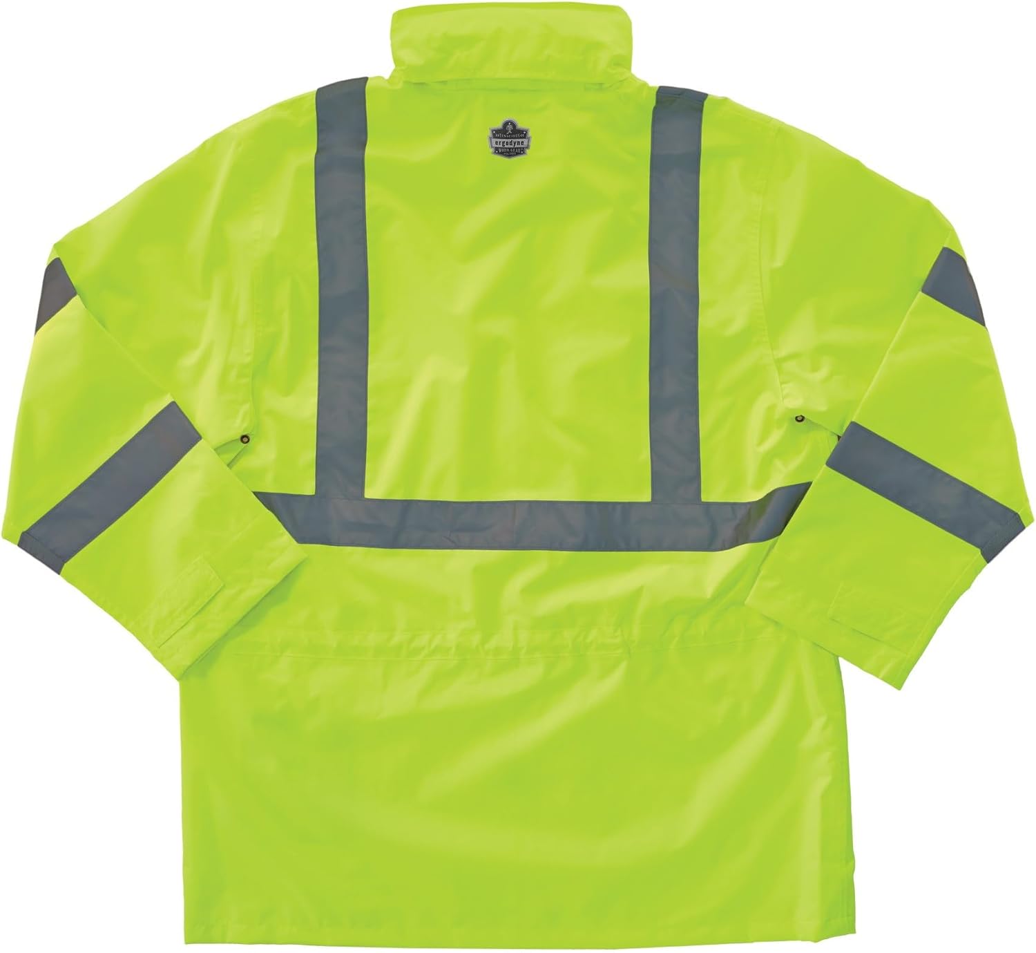 Ergodyne Unisex Glowear 8365 Hi-vis Rain Jacket - Type R, Class 3, Breathable