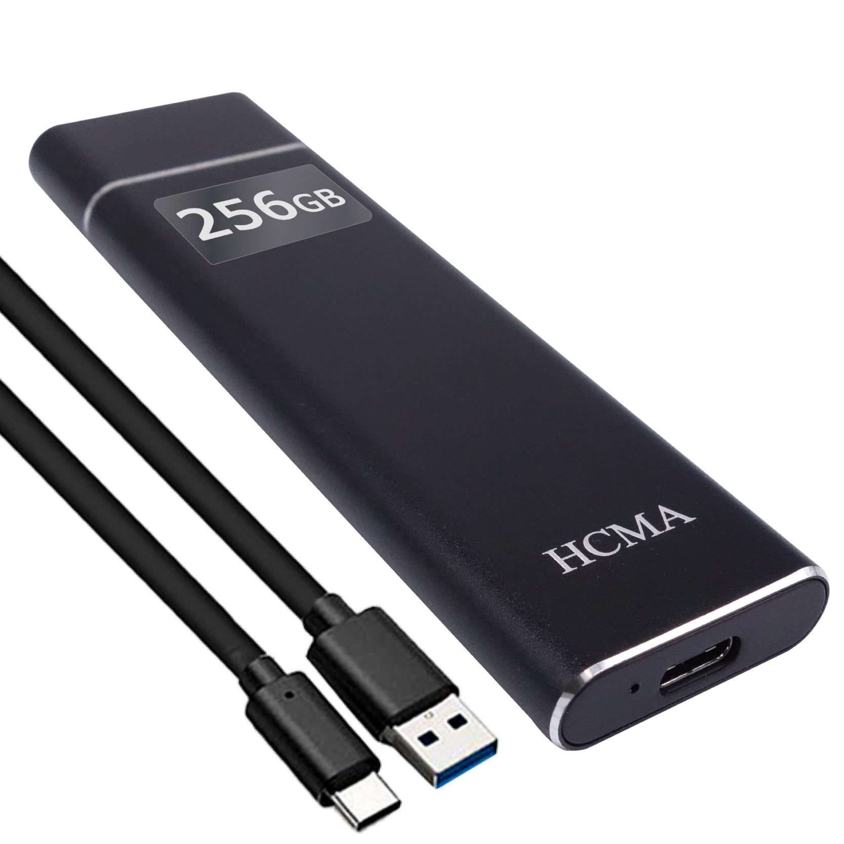 Amazon | HCMA 外付けSSD 256GB NVMe USB3.2(Gen2) 対応 理論値最大