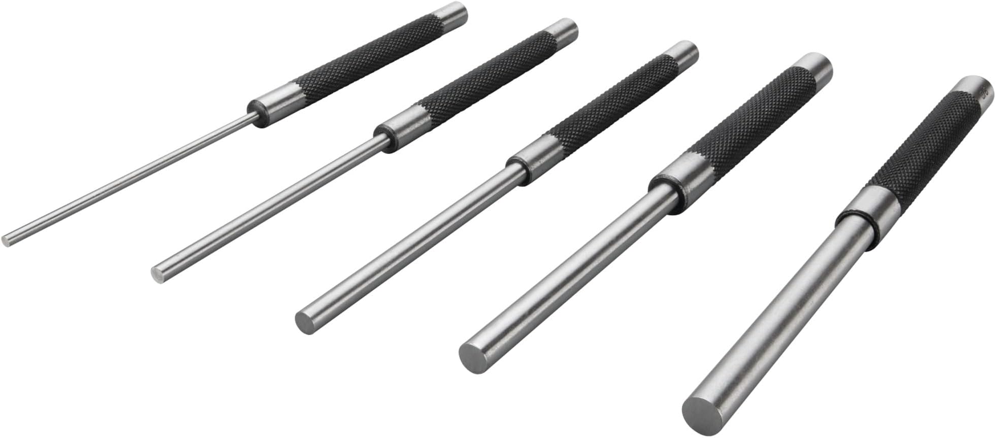 Performance Tool W758 5 Piece 8" Long Pin Punch Set, 1 Pack
