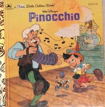 Hardcover Walt Disney's Pinocchio (A First little golden book) Book