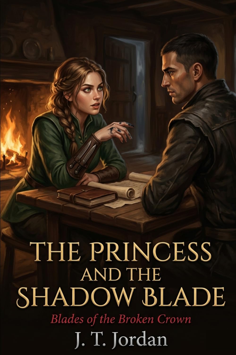 The Princess and the Shadow Blade: The Blades of the Broken Crown: 2
