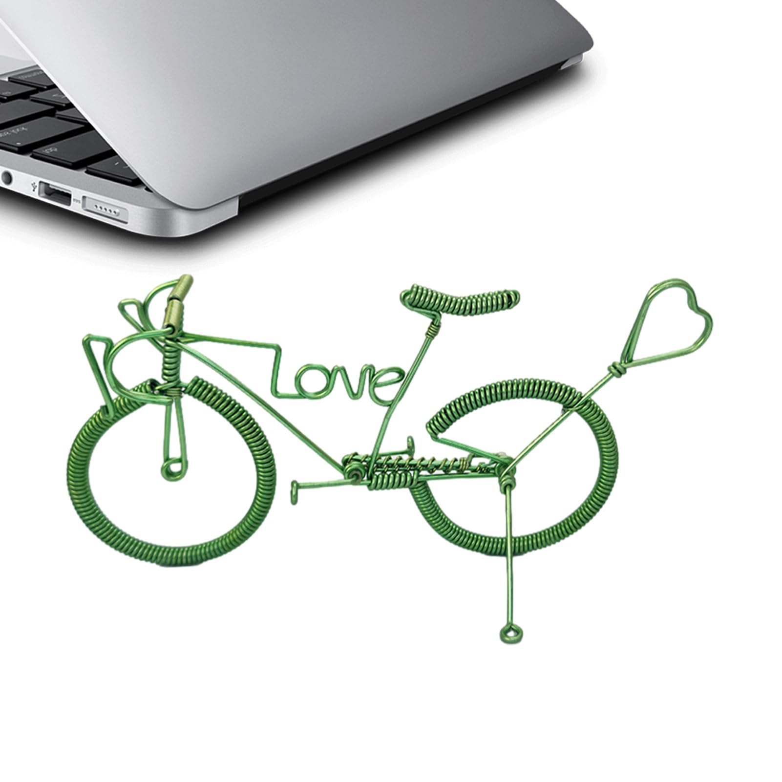 LearnLyrics Ornement de modèle de vélo, figurine de modèle de vélo - Ornement de simulation de vélo LearnLyrics Ornement de modèle de vélo, figurine de modèle de vélo - Ornement de simulation de vélo