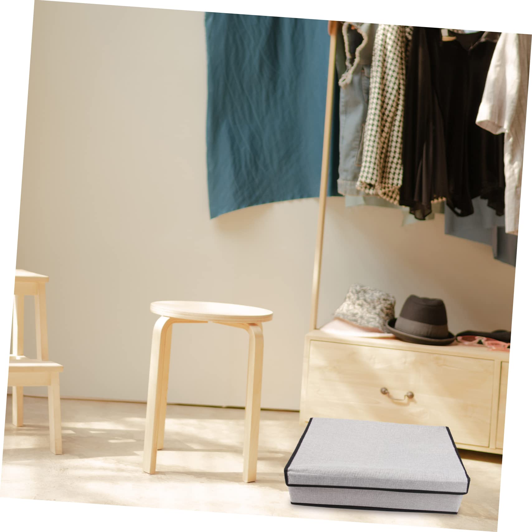 DOITOOL Caja Organizadora Multifuncional De Compartimentos Para Ropa Interior Calcetines y Sujetadores Con Tapa Para Armarios