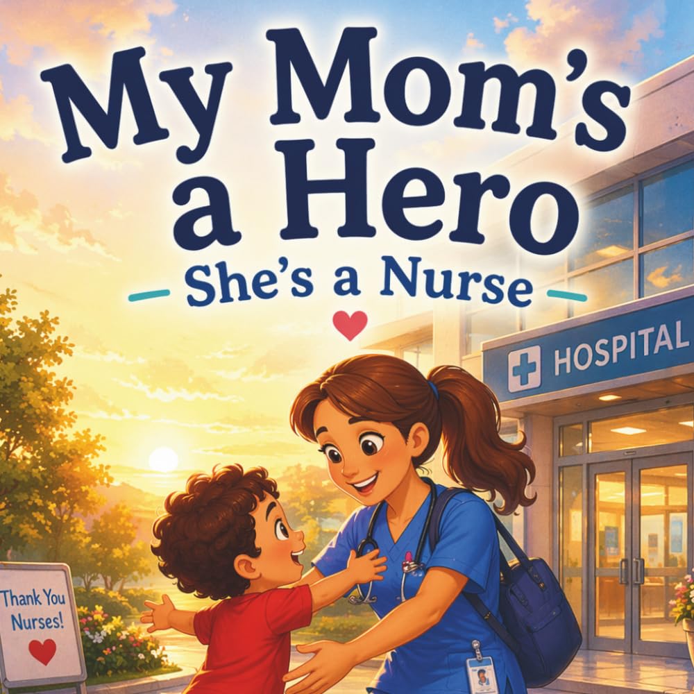My Mom's A Hero - She's A Nurse: A Children’s Book About Love And Helping Others