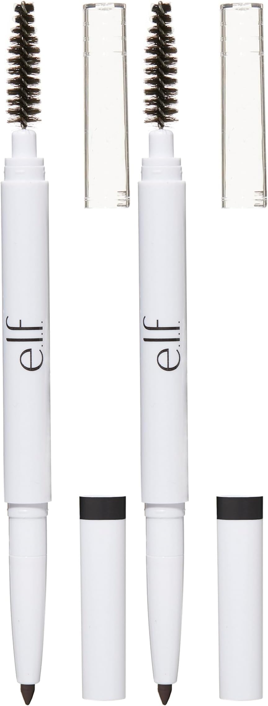 Instant Lift Brow Pencil, Dual-Sided, Precise, Fine Tip, Shapes, Defines, Fills Brows, Contours, Combs, Tames, Deep Brown 0.18g (Pack of 2)