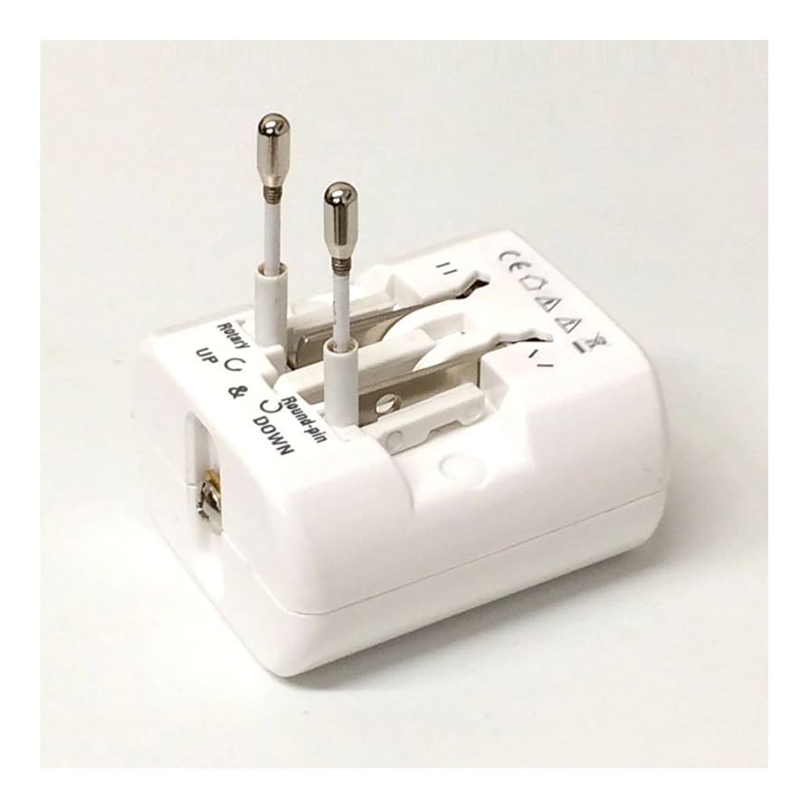 Amazon.co.jp｜海外旅行用 2口 変換プラグ A/C/O/SE/BFタイプ TI