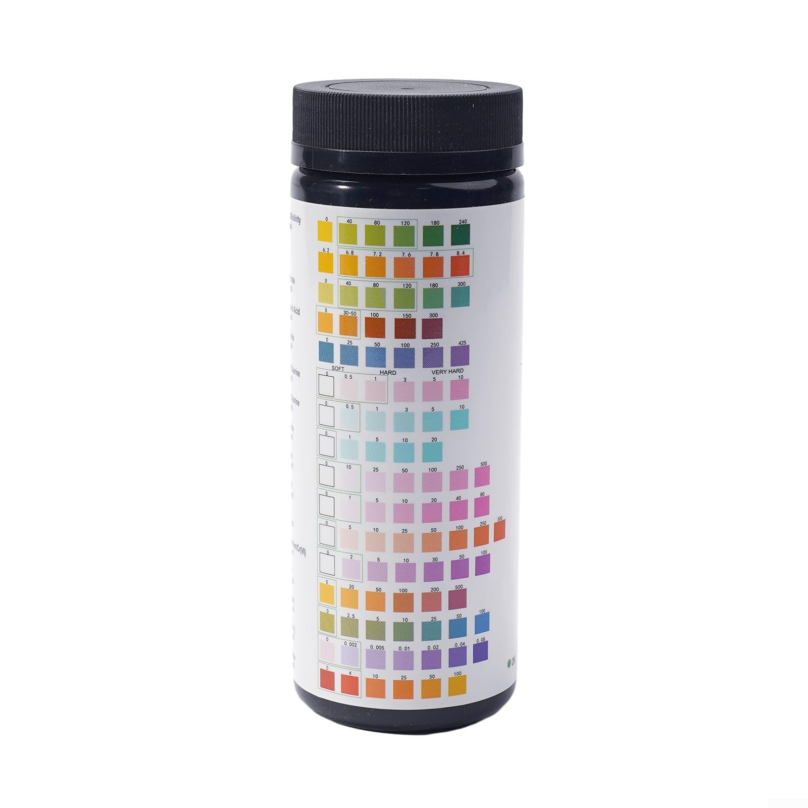 16 In 1 Water Test Kit Hardness & PH, Drinking Water Test Kit Strips Home Water Quality Test, For Softener, Pool, Spa Testing Kits(50 Strips)