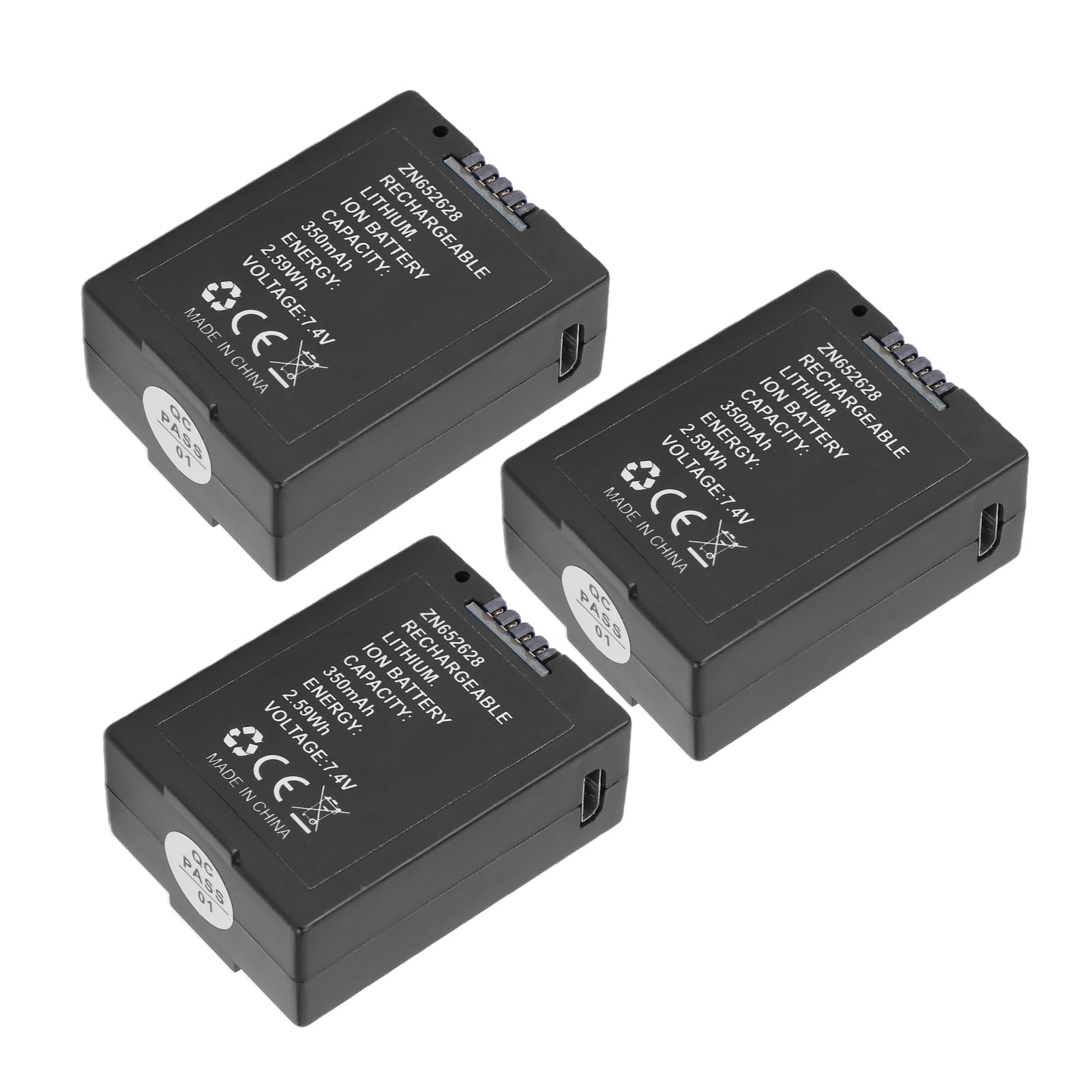 Jectse Batería para Helicóptero RC, 7.4V 350mAh, para RC ERA C187 EC135