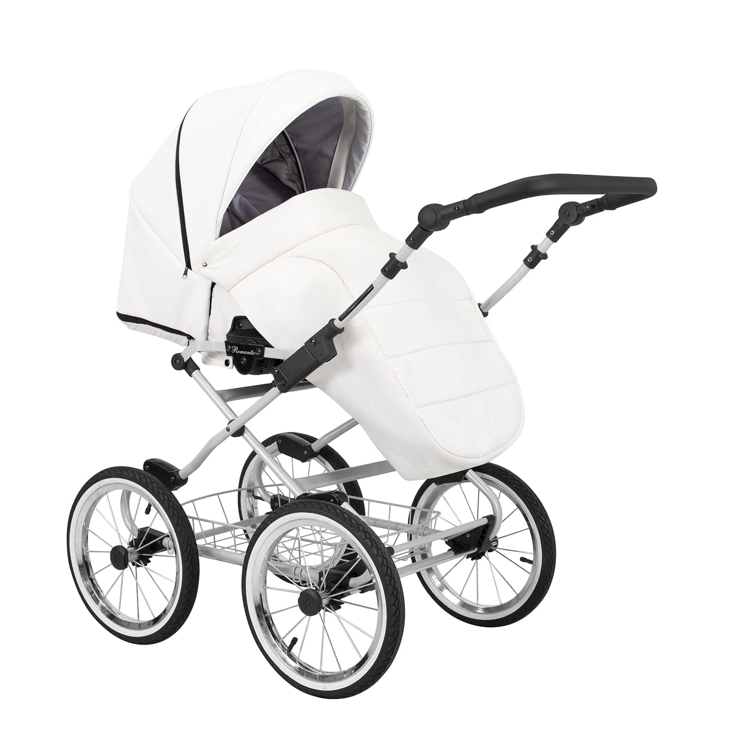 Passeggino per bambini 2 in 1 navicella carrozzina accessoti KUNERT Romantic retro 2in1 passeggini