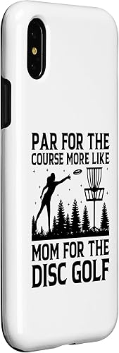 Miniatura 3 de iPhone XXS Disc Golf Player Disc Golfista Frisbee Player Par Putter Case