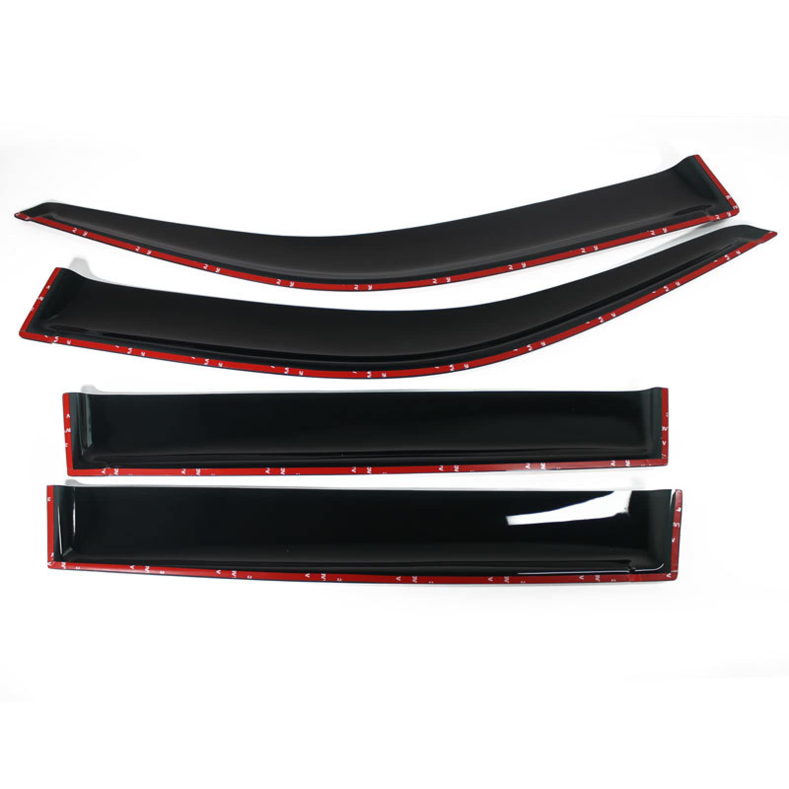 pour Toyota Land Cruiser Prado 120 Fj120 2003-2020, déflecteurs de vitres latérales Pare-Soleil Pare-Soleil Pare-Pluie